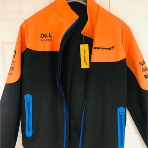 Brand New McLaren Jacket Racing Jacket Windproof Size Large
